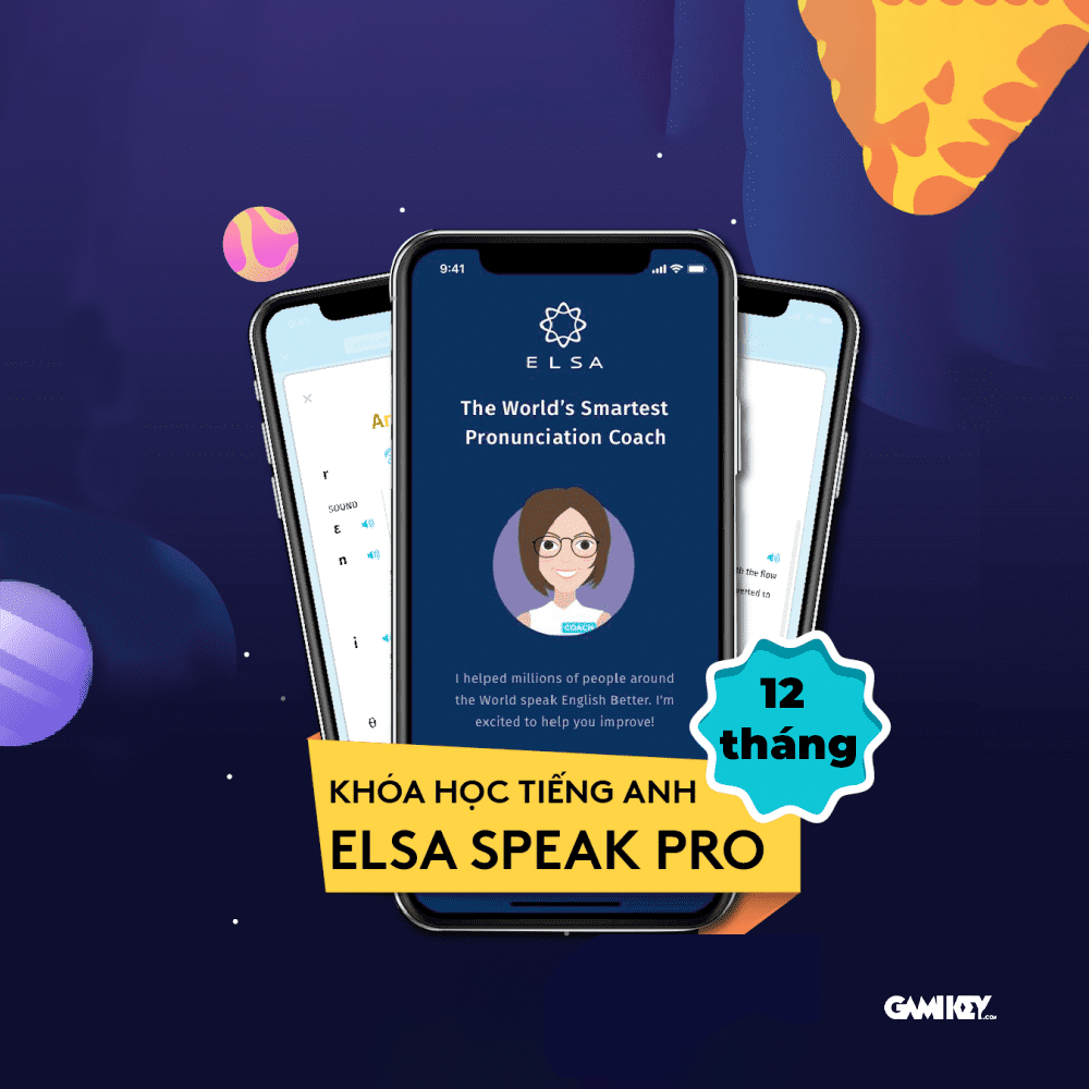 Nâng cấp tài khoản Elsa Speak Pro 12 tháng